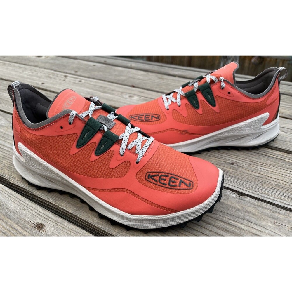Keen Zionic Speed Women's 11 Trail Hiking Shoes Ember Glow/Sea Moss
